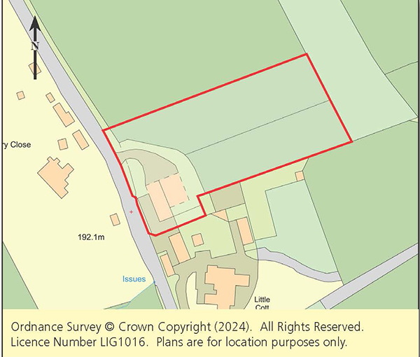 Lot: 143 - LAND AND BARNS WITH PRIOR PLANNING APPROVAL GRANTED -